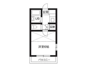 春日パレス【2階】の間取り