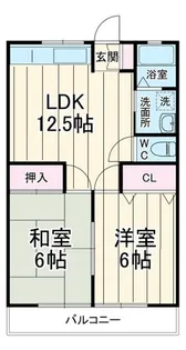ひだまり【2階】の間取り