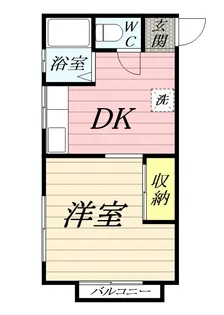 コーポ司第一【1階】の間取り