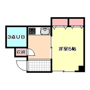 ホワイトプラザ藤田【1階】の間取り