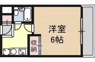 パルコート豊川【2階】の間取り