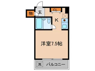 プリベ-ル新城【4階】の間取り