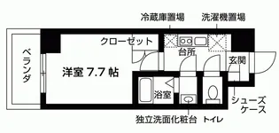 サニープレイス港島【9階】の間取り