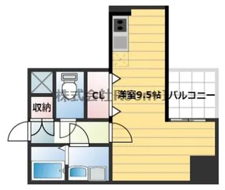 Y&Rino Residence【7階】の間取り