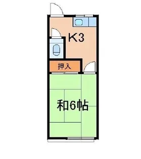 麻布荘1f【1階】の間取り