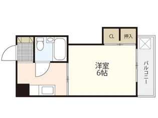 N428Bd【4階】の間取り