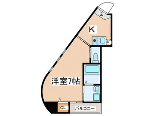 バウハウス【7階】の間取り