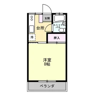 ユリーズプラザ【2階】の間取り