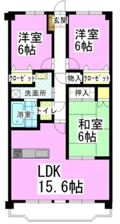 ドルチェ【3階】の間取り