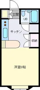 レアGハウス【1階】の間取り