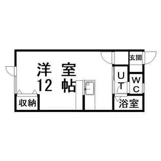 ハイツまほろ【1階】の間取り