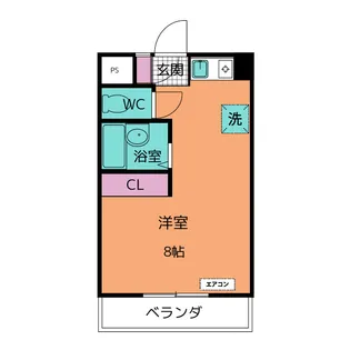 World Wing【4階】の間取り