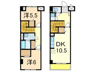 ロイヤルプレイス010の間取り
