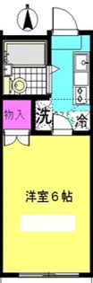 アリス岩沼第二B棟【1階】の間取り