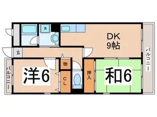 ア-バンヴィラ【2階】の間取り