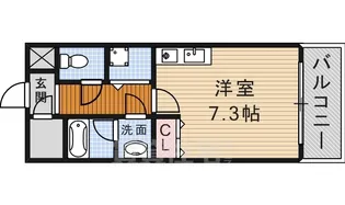 ベレーサ築地口ステーションタワー【5階】の間取り