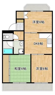 Jヒルズ吉野【3階】の間取り