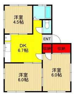 埼玉県川口市西青木4【マンション】の間取り