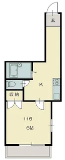 埼玉県和光市新倉1【アパート】の間取り