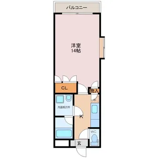 グランヴィア黒瀬【3階】の間取り