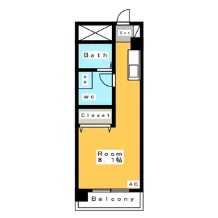 セレクト三河安城 II【5階】の間取り