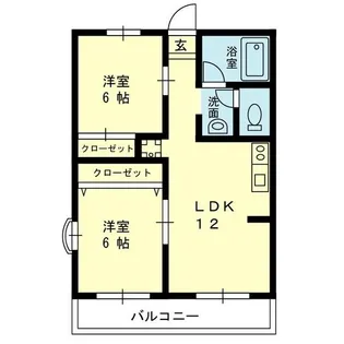 カクタス7【2階】の間取り