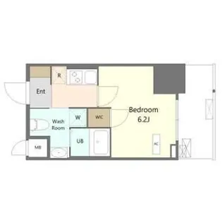 Alivis船橋East.West【2階】の間取り