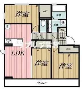 D-ROOM若草【2階】の間取り