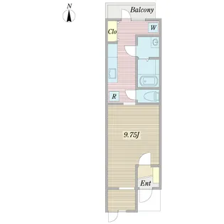 SUGAR HILL【1階】の間取り