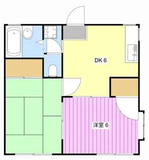 シャロム・F【1階】の間取り