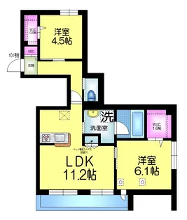 (仮称)石神井台6丁目メゾン【1階】の間取り