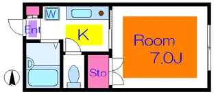 中野ハイム【2階】の間取り