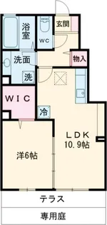 H.I.T【1階】の間取り