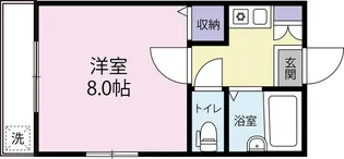 ハイツ創和【2階】の間取り