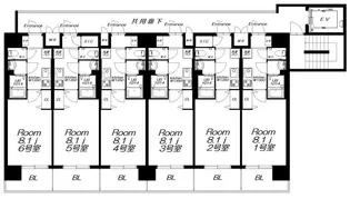 CASA今里【4階】の間取り