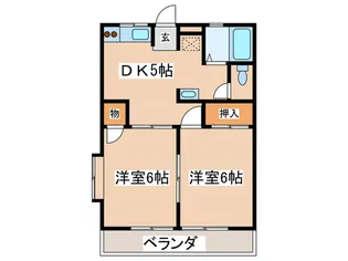 ライフステージエクセレント21【2階】の間取り