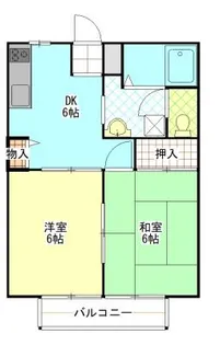 アザレアタウン A【2階】の間取り