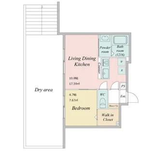 東京都世田谷区下馬6【マンション】の間取り