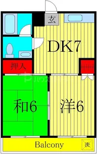 プレジール【3階】の間取り