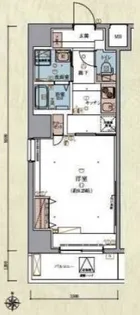 リヴシティ両国参番館【2階】の間取り