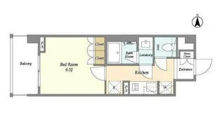 LIBR GRANT 四谷三丁目【4階】の間取り
