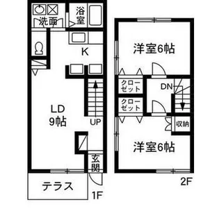 フォレストスクウェアー1999F棟の間取り