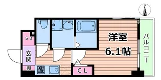 SOLASIA residence 千里丘【2階】の間取り