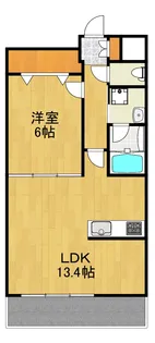 神奈川県横浜市港北区新羽町【マンション】の間取り
