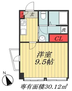 千葉県市川市南八幡5【マンション】の間取り