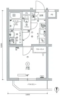 東京都板橋区小茂根2【マンション】の間取り