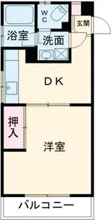 サンパレス国分寺【2階】の間取り