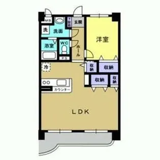 Y&Mアーバンライフ【6階】の間取り