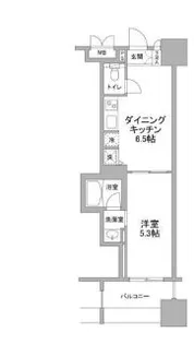 パークフラッツ横濱公園【7階】の間取り