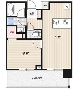 東京都江東区東雲1【マンション】の間取り